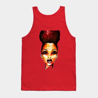 Positive Attitude Natural Hair Puff Diva Tank Top